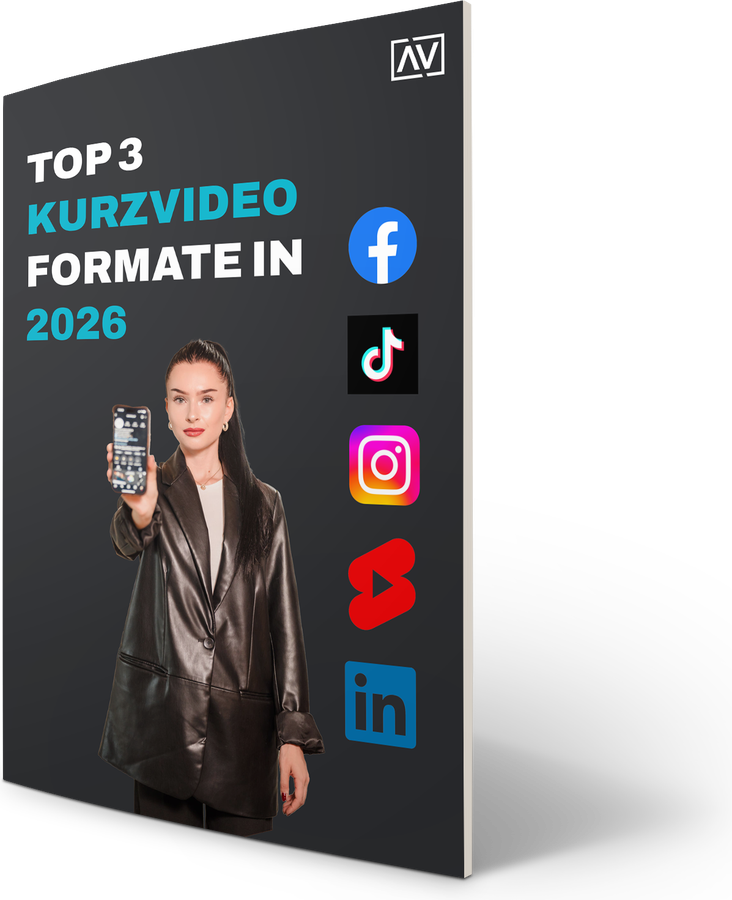 Cover: Top 3 Kurzvideo-Formate 2026